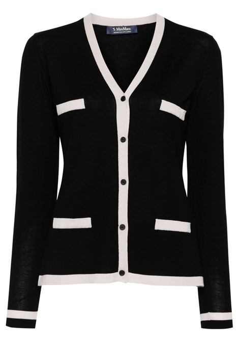 Cardigan Kenya in nero di 'S Max Mara - donna